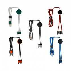 USB Hubs & Cables  - Trent 3n1 Light Up Cable - 120 cm