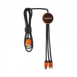 USB Hubs & Cables  - Trent 3n1 Light Up Cable - 120 cm
