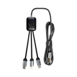 USB Hubs &amp; Cables - Fierra 3n1 Light Up Charge Cable - 1.0 metre