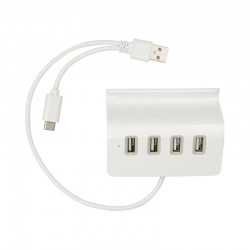 USB Hubs & Cables  - Media Hub Stand - USB v2.0 (USB, Type-C)