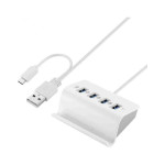 USB Hubs &amp; Cables - Media Hub Stand - USB v3.0 (Type-C)