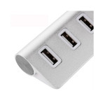 USB Hubs &amp; Cables - Alu Hub - USB v2.0 (Type-C)