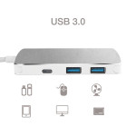 USB Hubs &amp; Cables - Rye 5n1 Type-C Combo Hub