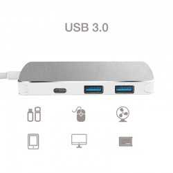 USB Hubs & Cables  - Rye 5n1 Type-C Combo Hub