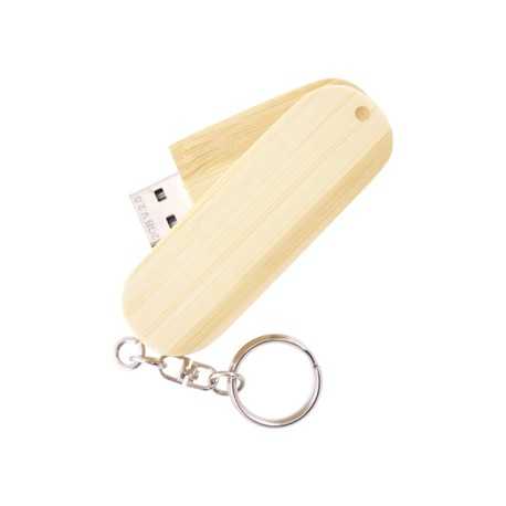 Wood & Bamboo Flash Drives  - Wooden Swivel Drive 4GB - 32GB