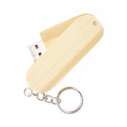 Wood & Bamboo Flash Drives  - Wooden Swivel Drive 4GB - 32GB