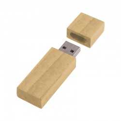 Wood & Bamboo Flash Drives  - Slim Bamboo Flash Drive 4GB - 32GB