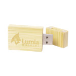 Wood &amp; Bamboo Flash Drives - Magnetic Bamboo USB Drive 4GB - 32GB