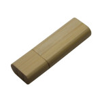 Wood &amp; Bamboo Flash Drives - Eco Round Flash Drive 4GB - 32GB