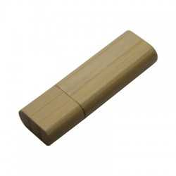 Wood & Bamboo Flash Drives  - Eco Round Flash Drive 4GB - 32GB