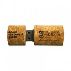 Wood & Bamboo Flash Drives  - Cork Flash Drive 4GB - 32GB