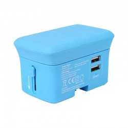 Travel Accessories  - Lazio Travel Adaptor & Power Bank - 4000 mAh