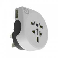 Travel Accessories  - World to Australia Travel Adaptor with USB