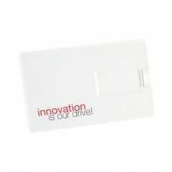 Credit Card Style USB Flash Drives  - Slimline Credit Card Flash Drive 8GB - 32GB (USB3.0)