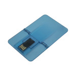 Credit Card Style USB Flash Drives  - Credit Card Flip Flash Drive 4GB - 32GB