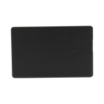 Credit Card Style USB Flash Drives  - Alu Black Credit Card Drive 4GB - 32GB
