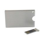 Credit Card Style USB Flash Drives  - Alu Slide Credit Card Drive 4GB - 32GB
