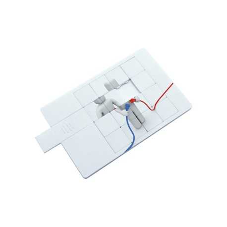 Credit Card Style USB Flash Drives  - Puzzle Credit Card Flash Drive 4GB - 32GB