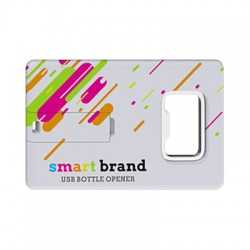 Credit Card Style USB Flash Drives  - BottlO Credit Card Flash Drive 4GB - 64GB