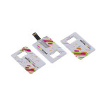 Credit Card Style USB Flash Drives  - BottlO Credit Card Flash Drive 4GB - 64GB