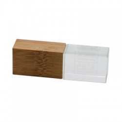 Credit Card Style USB Flash Drives  - Eco Crystal Flash Drive 4GB - 32GB