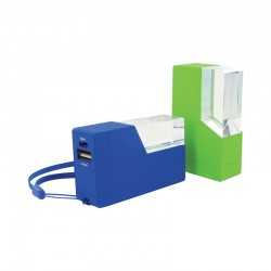Power Banks  - Light Up Crystal Power Bank - 2600 mAh