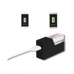 Power Banks  - Light Up Crystal Power Bank - 2600 mAh
