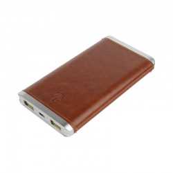 Power Banks  - Leather 6000 mAh Powerbank