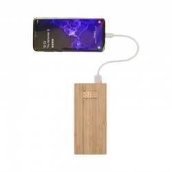 Power Banks  - Mills Bamboo Power Bank - 10000 mAh
