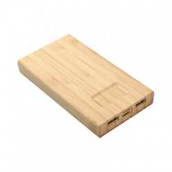 Power Banks  - Kendal Bamboo Power Bank - 5000 mAh