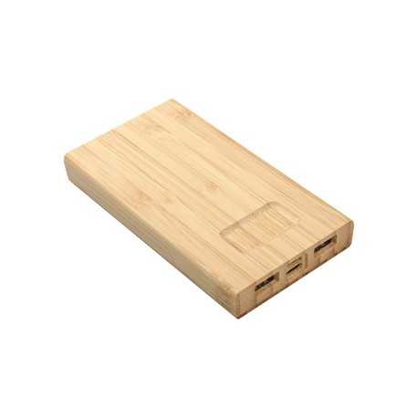 Power Banks  - Kendal Bamboo Power Bank - 5000 mAh