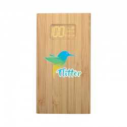 Power Banks  - Kendal Bamboo Power Bank - 5000 mAh