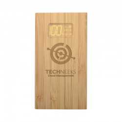 Power Banks  - Kendal Bamboo Power Bank - 5000 mAh