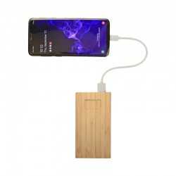 Power Banks  - Kendal Bamboo Power Bank - 5000 mAh