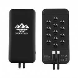 Power Banks  - Newport Light-Up Wireless Power Bank 6000 mAh