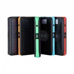 Power Banks  - Europa Solar Wireless Power Bank 8000 mAh