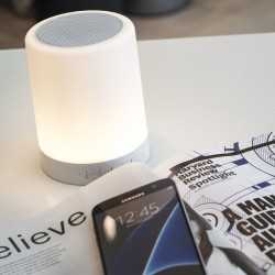 Wired & Bluetooth Speakers  - Touch Lamp Speaker