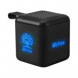 Wired & Bluetooth Speakers  - Mini Cube Light-Up Speaker