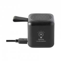 Wired & Bluetooth Speakers  - Mini Cube Light-Up Speaker