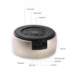 Wired & Bluetooth Speakers  - Hudson Wireless Speaker