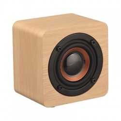 Wired & Bluetooth Speakers  - Woody Single Sound