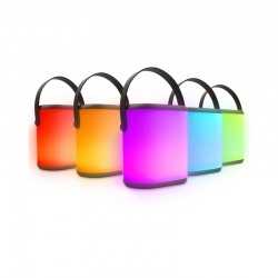 Wired & Bluetooth Speakers - Aurora Portable BT LED Speaker