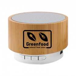 Wired & Bluetooth Speakers  - Muir Bamboo Bluetooth Speaker