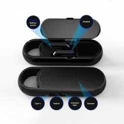 Wired & Bluetooth Headphones  - Roxy 2n1 TWS Earbuds with Bluetooth Speaker