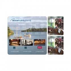 Coasters  - PVC Pad with 2 Coasters