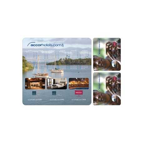 Coasters  - PVC Pad with 2 Coasters