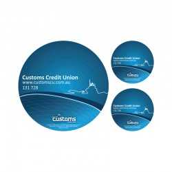 Coasters  - PVC Pad with 2 Coasters