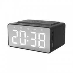 Phone & Tablet Chargers  - Dover Alarm Clock Wireless Charger Speaker