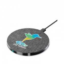 Phone & Tablet Chargers  - Tweed Wireless Charger - Round
