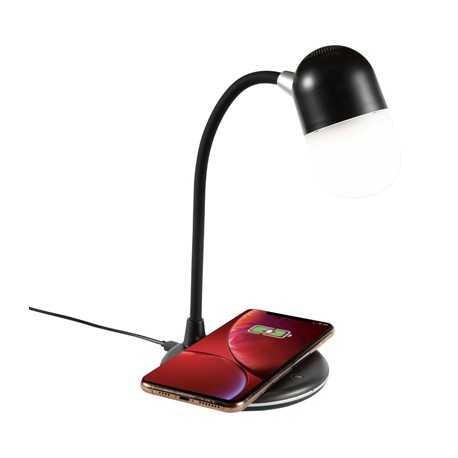 Phone & Tablet Chargers  - Newark Wireless Charging Sound Lamp